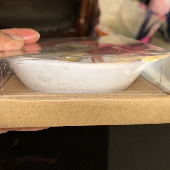 NWT Mud Pie Holiday dish with wooden spreader - Picture 4 of 7